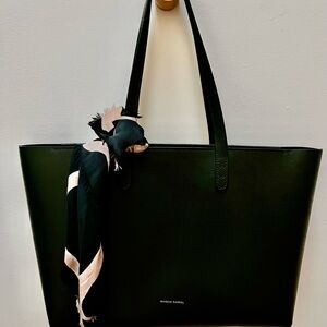 Mansur Gavriel Green Zip Tote Bag